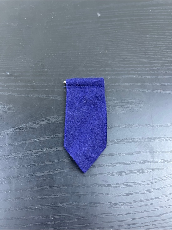 Accessories - Official Girl Scout Insignia Tab Navy Blue Uniform Pin Holder GSUSA Replacement